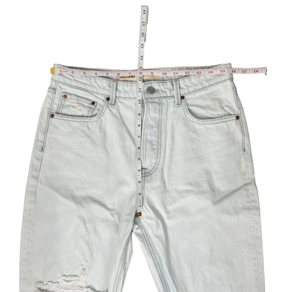 Revolve GRLFRND The Karolina High Waist Straight Crop Jeans - Size 29 - Picture 6 of 13